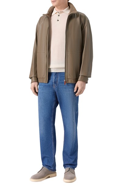 Замшевые дерби KITON, арт. USSA414N0139203, фото 2