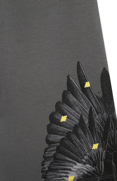 Хлопковые шорты MARCELO BURLON KIDS OF MILAN, арт. 21E/B/MB/3207/0020/2-6Y, фото 3