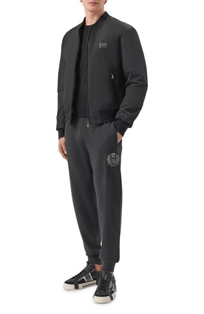 Мужская хлопковый лонгслив DOLCE & GABBANA, арт. G8PV0T/FU7EQ