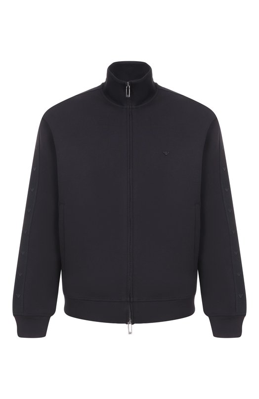 Хлопковая толстовка Emporio Armani EM005222/AF10013 Чёрный EM005222/AF10013