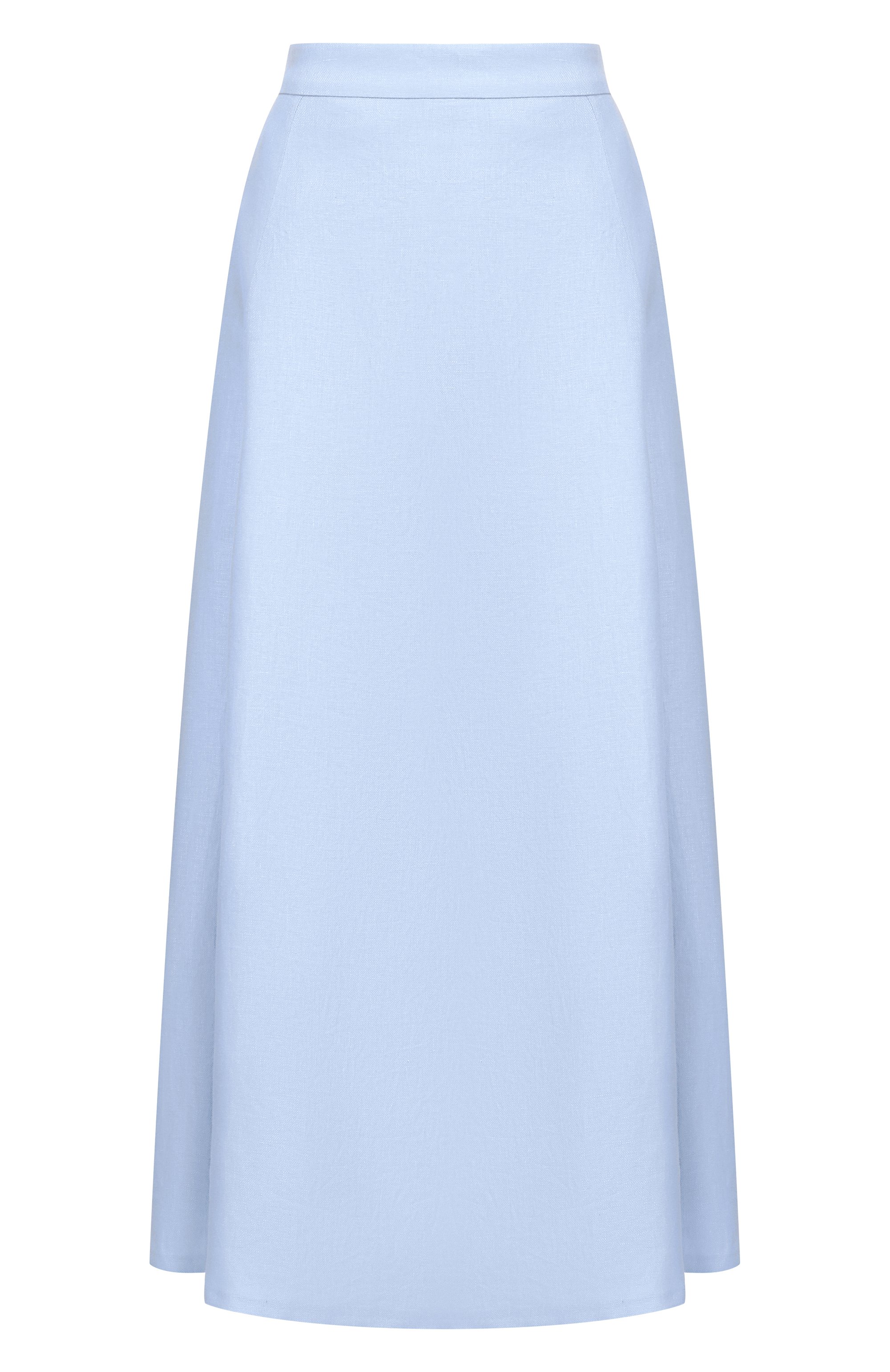 Льняная юбка MVST голубого цвета по цене 153000 руб., арт. M26.2PW.S900/T30, фото 1 Льняная юбка MVST, арт. M26.2PW.S900/T30, фото 1