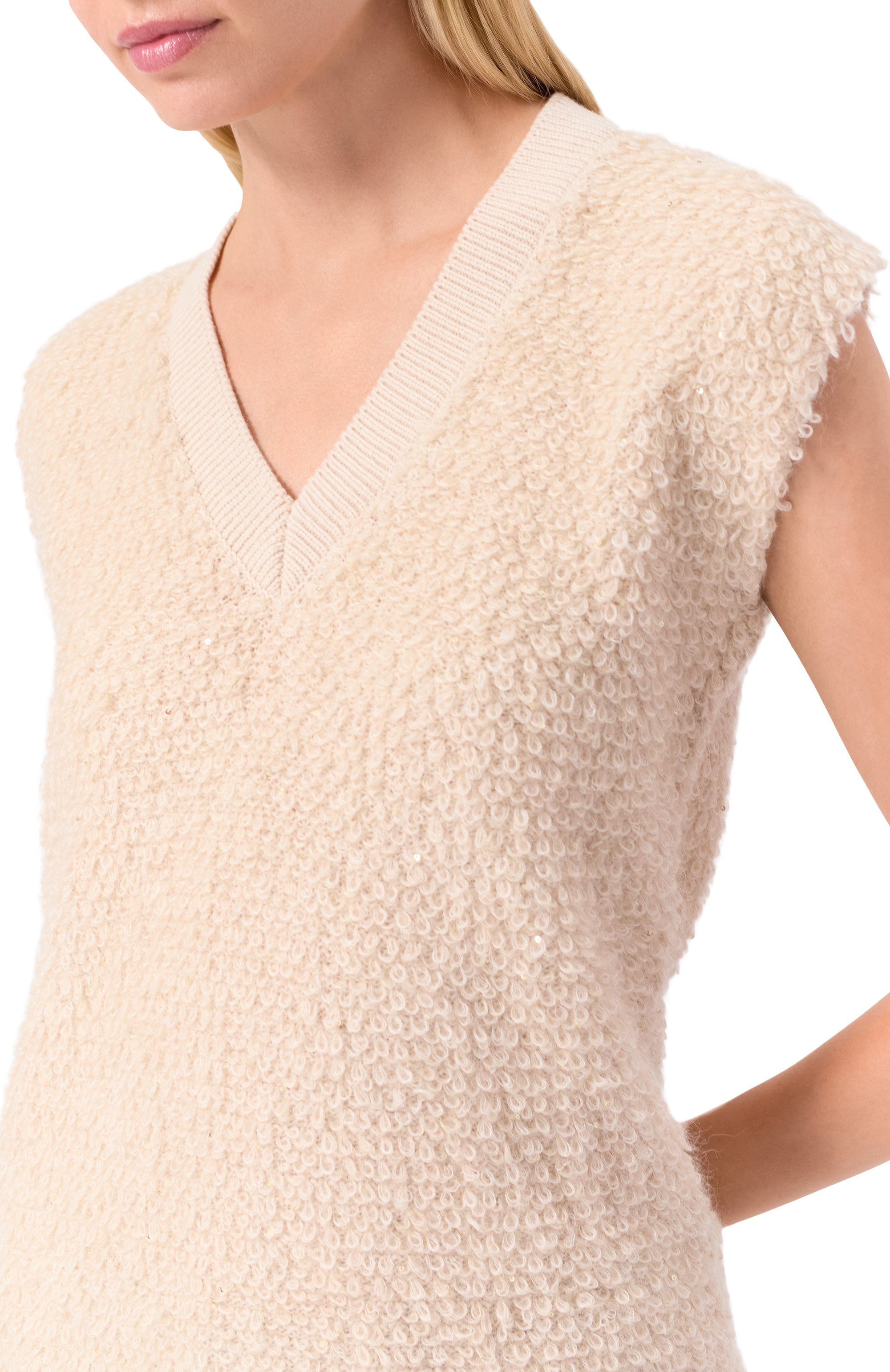 Жилет из шерсти и вискозы LORENA ANTONIAZZI, арт. MJ15A/2988, фото 5