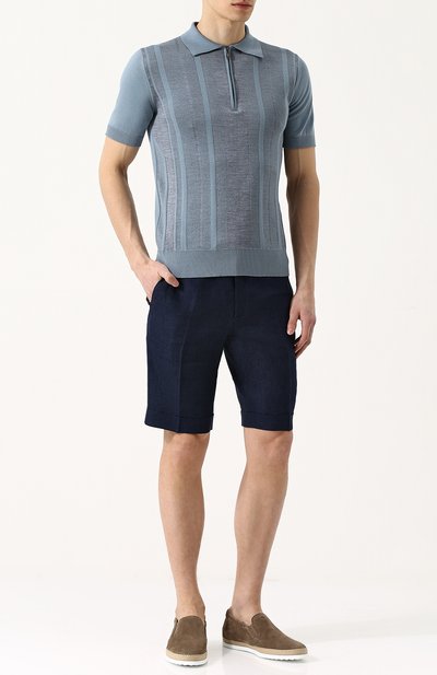 Льняные бермуды с карманами BRIONI, арт. RPL700/P6114/LERICI, фото 2