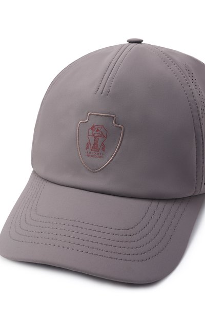 Бейсболка BRUNELLO CUCINELLI серого цвета по цене 59400 руб., арт. MCAP9911T, фото 3 Бейсболка BRUNELLO CUCINELLI, арт. MCAP9911T, фото 3