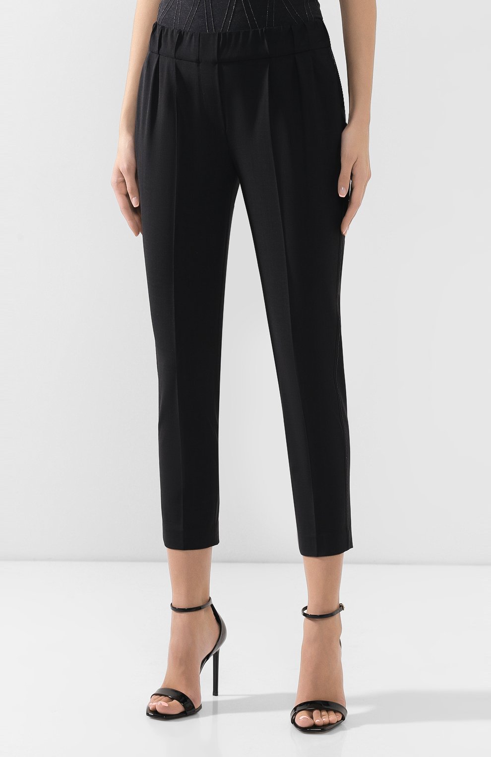 Шерстяные брюки BRUNELLO CUCINELLI, арт. M0W07P6818, фото 3