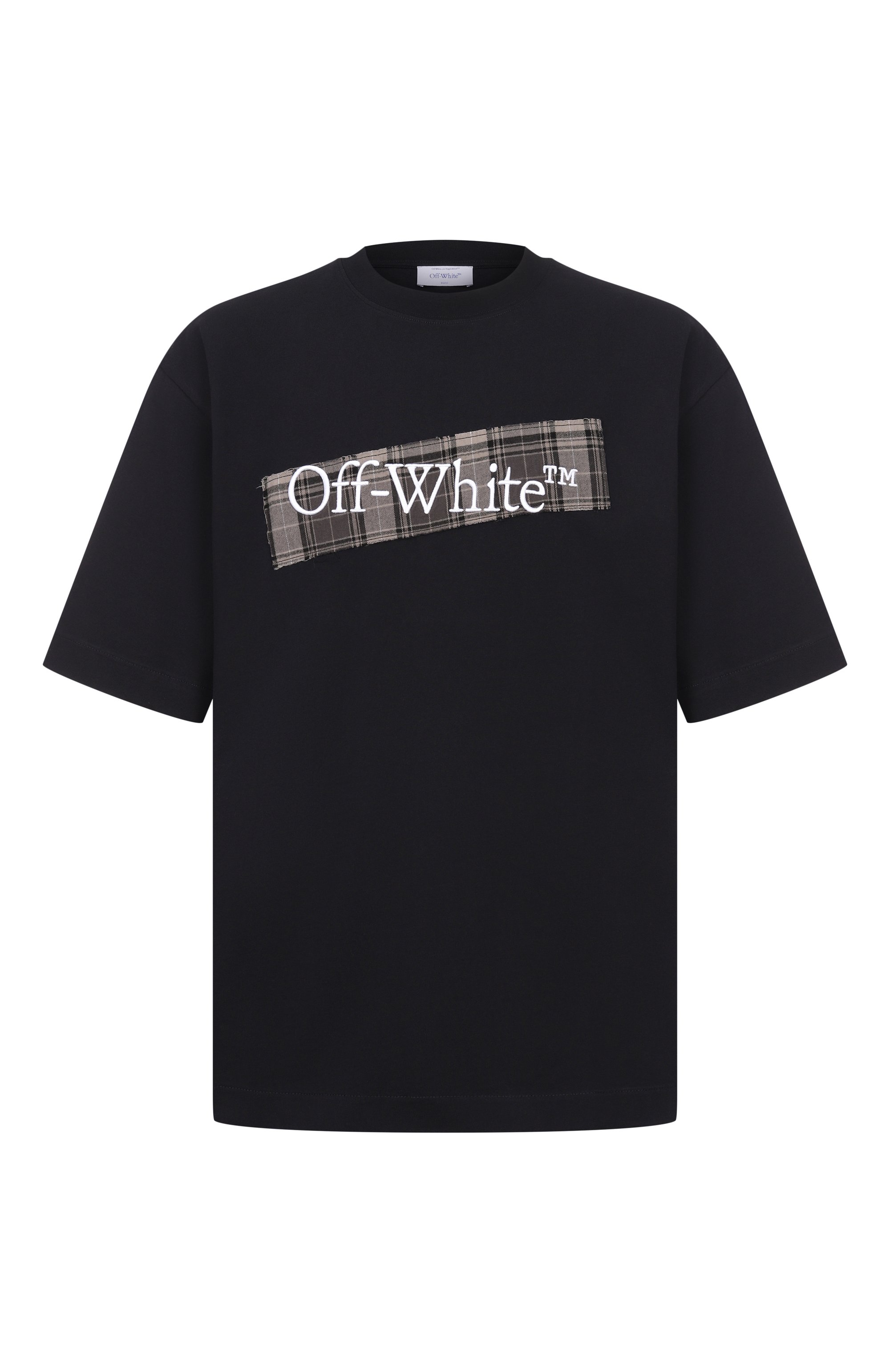 Хлопковая футболка OFF-WHITE, арт. 0MAA120F25JER00N, фото 1