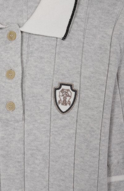 Хлопковое поло BRUNELLO CUCINELLI, арт. B19M18405C, фото 3