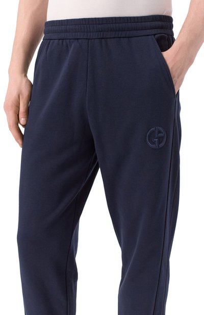 Джоггеры из хлопка и кашемира GIORGIO ARMANI, арт. GM001097/TE11705, фото 5