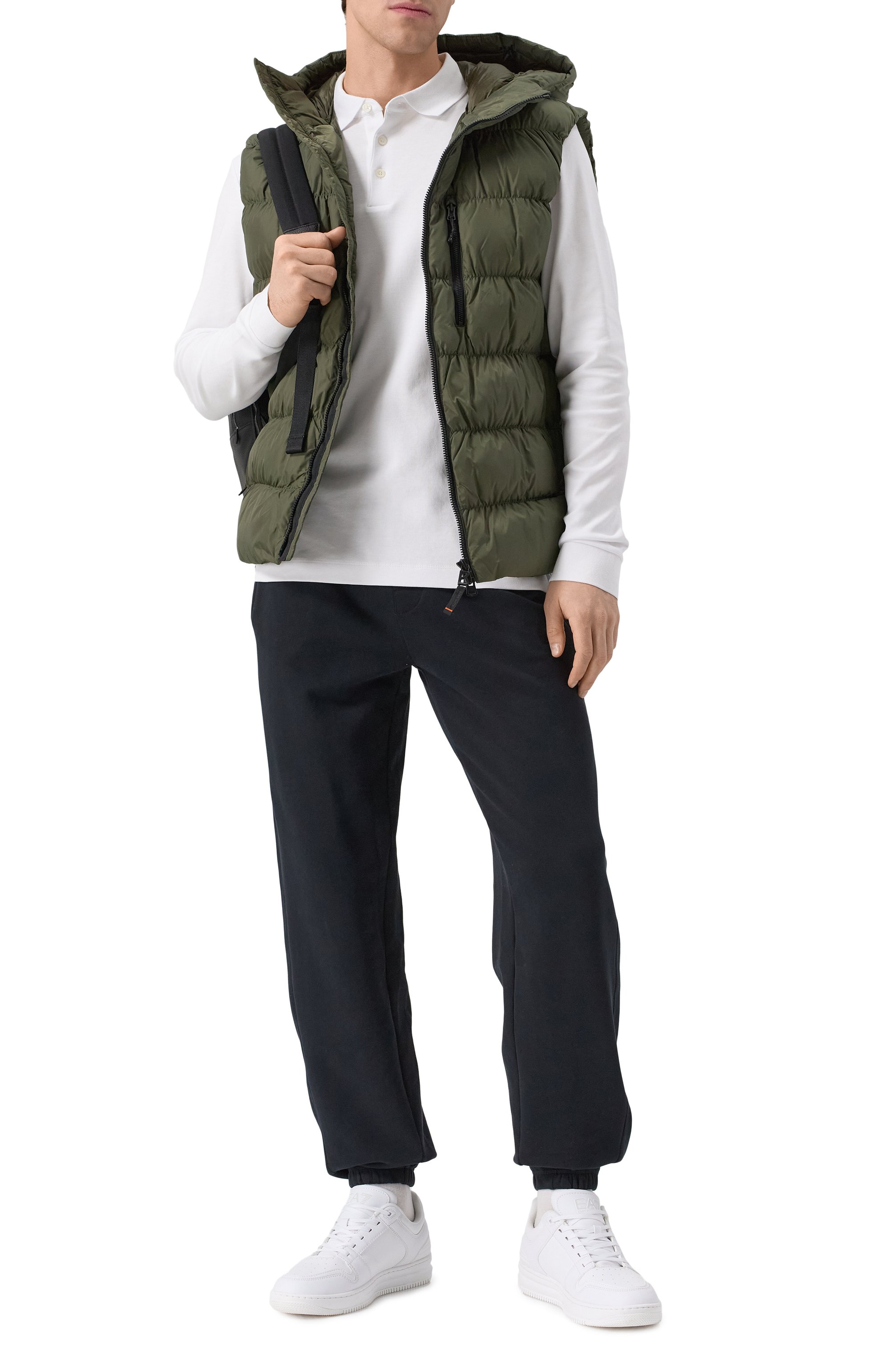 Хлопковое поло BOSS, арт. 50468392, фото 2