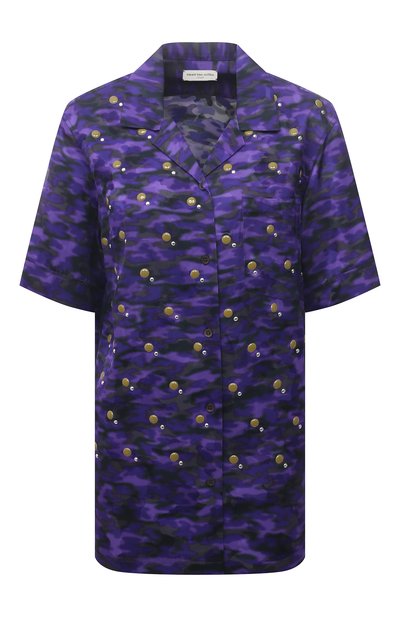 Женская рубашка из вискозы DRIES VAN NOTEN, арт. 221-030779-4043