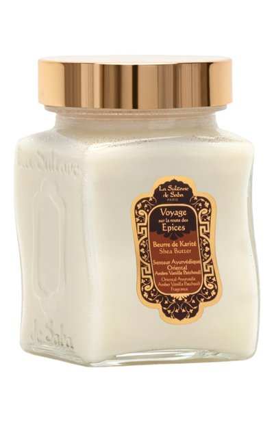 Масло карите для тела и волос «амбра, ваниль и пачули» (300ml) LA SULTANE DE SABA, арт. 3760092230750, фото 2