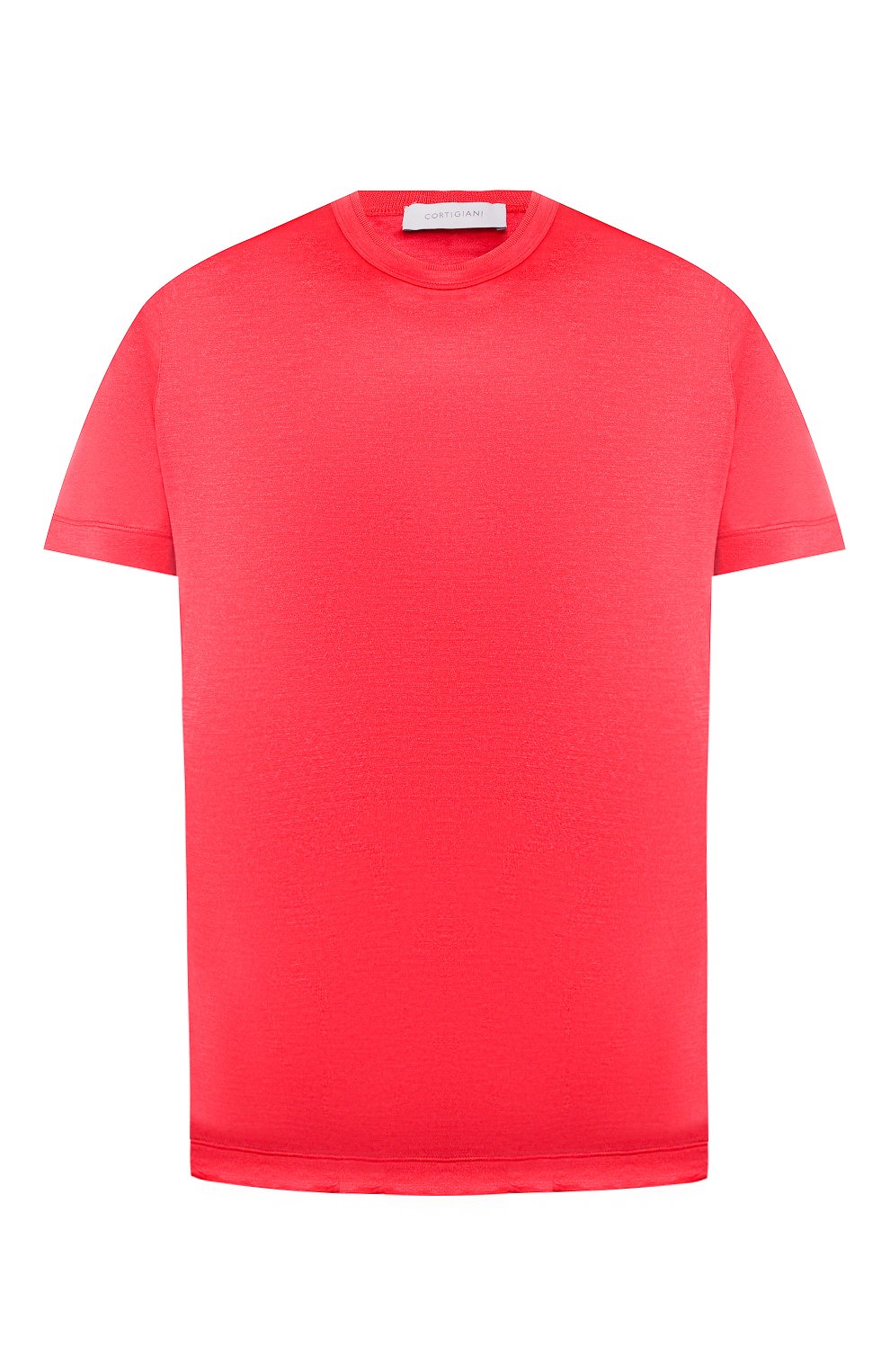 Шелковая футболка CORTIGIANI, арт. 616650/0000, фото 1