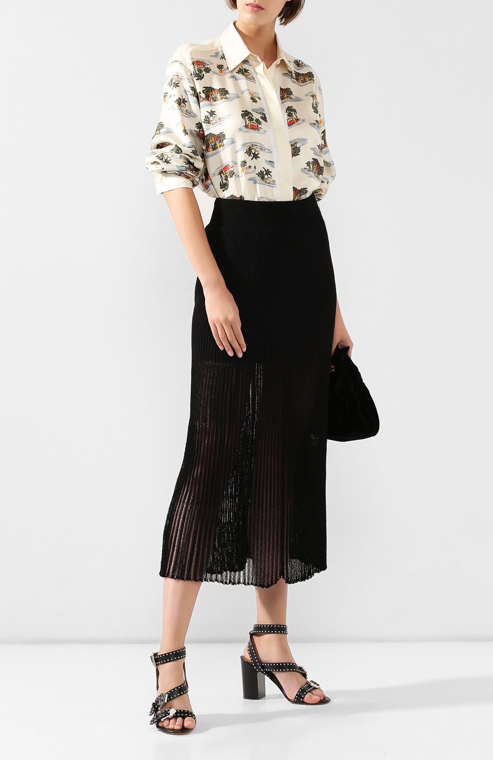 Кожаные босоножки GIVENCHY, арт. BE3027E00C, фото 2