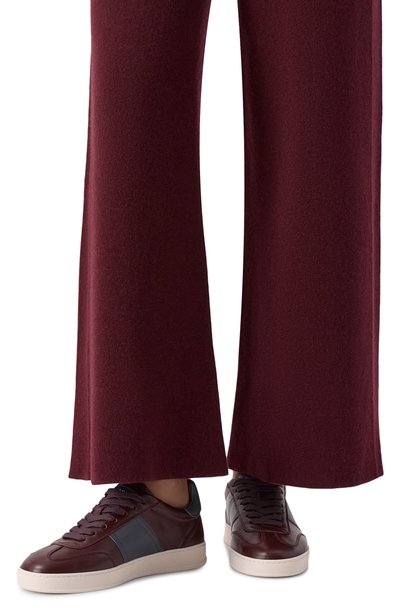 Женские кожаные кеды KITON, арт. DSSCHITN01461
