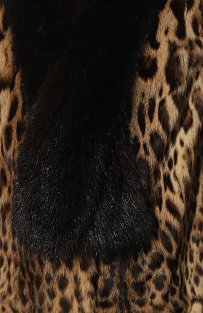 Шуба из меха оцелота и соболя SABLEFUR, арт. 72211-sb-02, фото 5