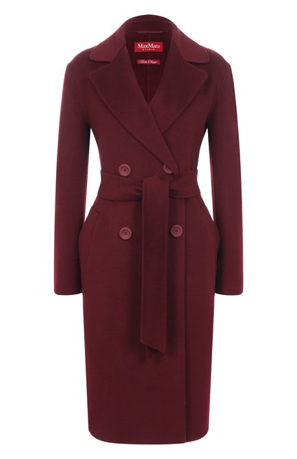 Женское пальто из шерсти и кашемира MAX MARA STUDIO, арт. CANNETI