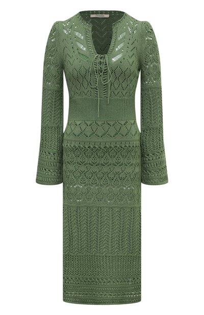 Женское платье из шерсти и хлопка DOROTHEE SCHUMACHER, арт. 516301