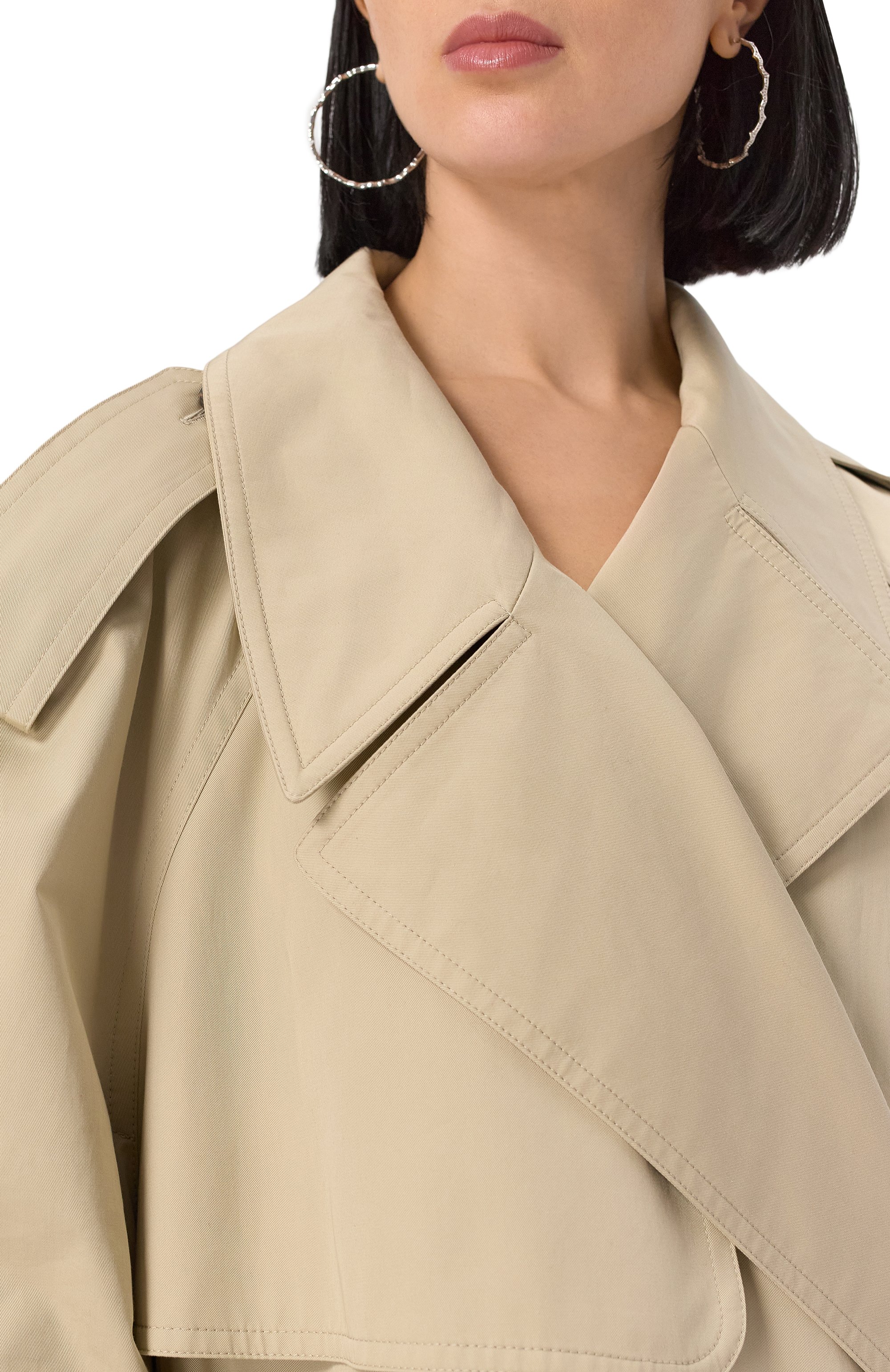 Хлопковый тренч BALENCIAGA, арт. 814615/TBP01, фото 5