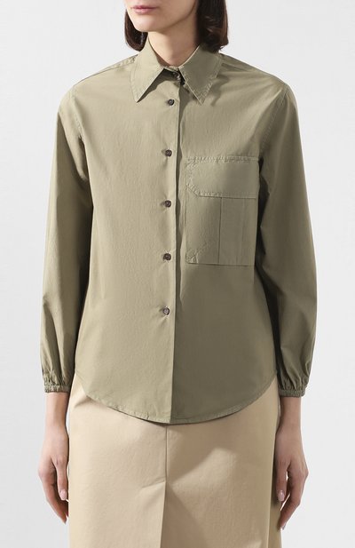 Хлопковая рубашка ERIKA CAVALLINI, арт. S0/P/P0SJ24, фото 3