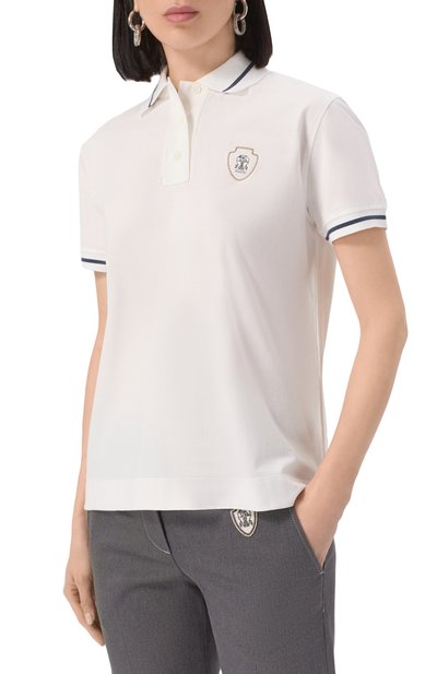 Хлопковое поло BRUNELLO CUCINELLI, арт. M0T81VD125, фото 3