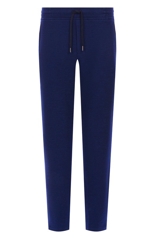 Брюки из шерсти и хлопка Capobianco 19M704.FU00. Синий 19M704.FU00.