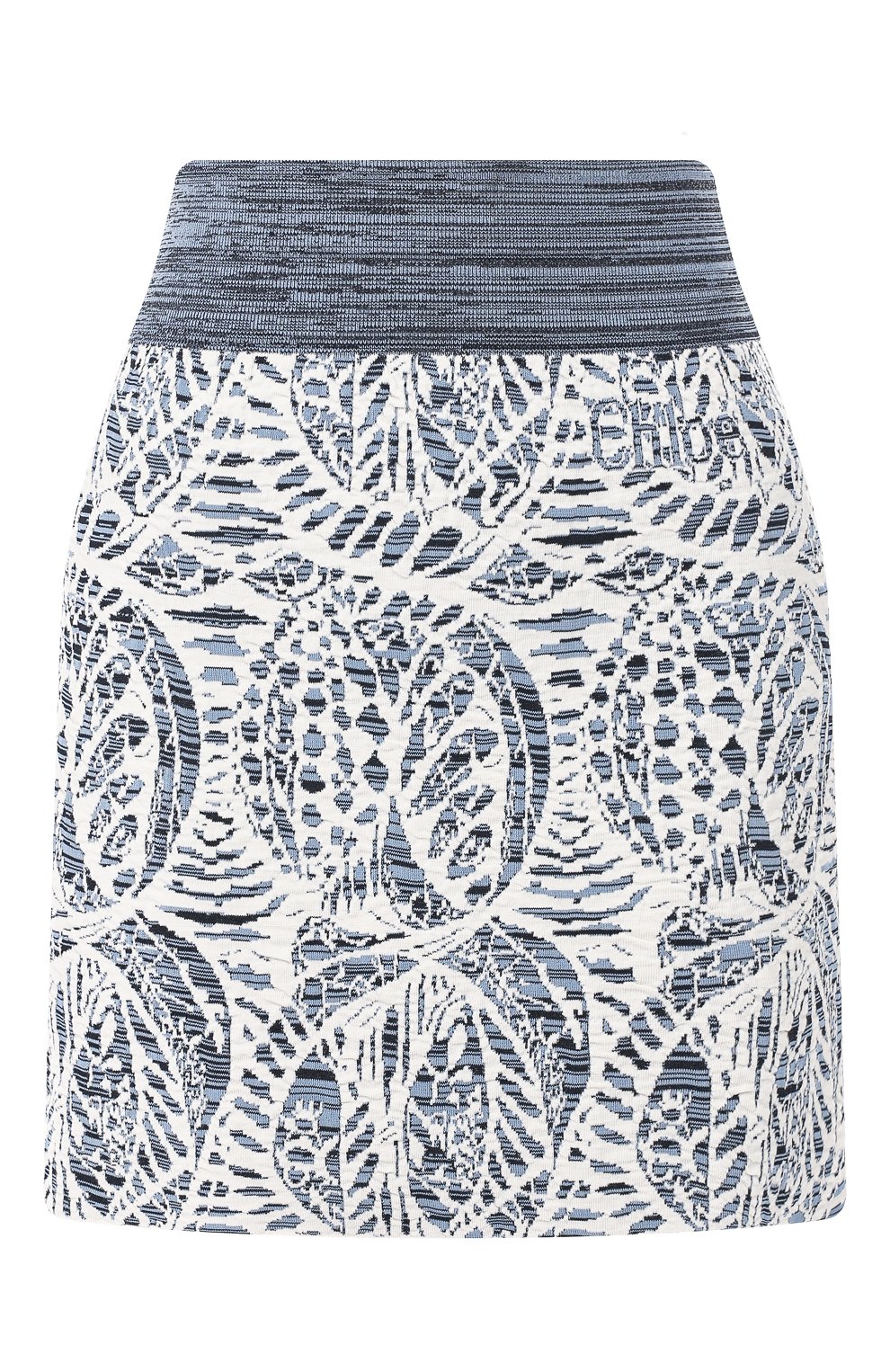 Юбка из смеси вискозы и хлопка CHLOÉ, арт. CHC19UMJ06520, фото 1