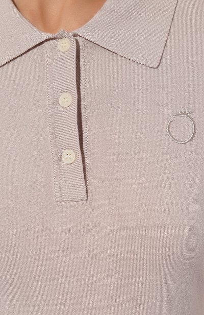 Поло из вискозы TRUSSARDI, арт. 56M00627-0F000542, фото 5