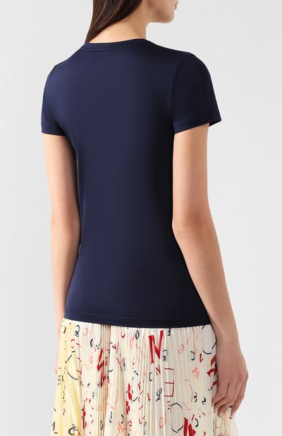 Хлопковая футболка MONCLER, арт. E1-093-80862-00-8390X, фото 4