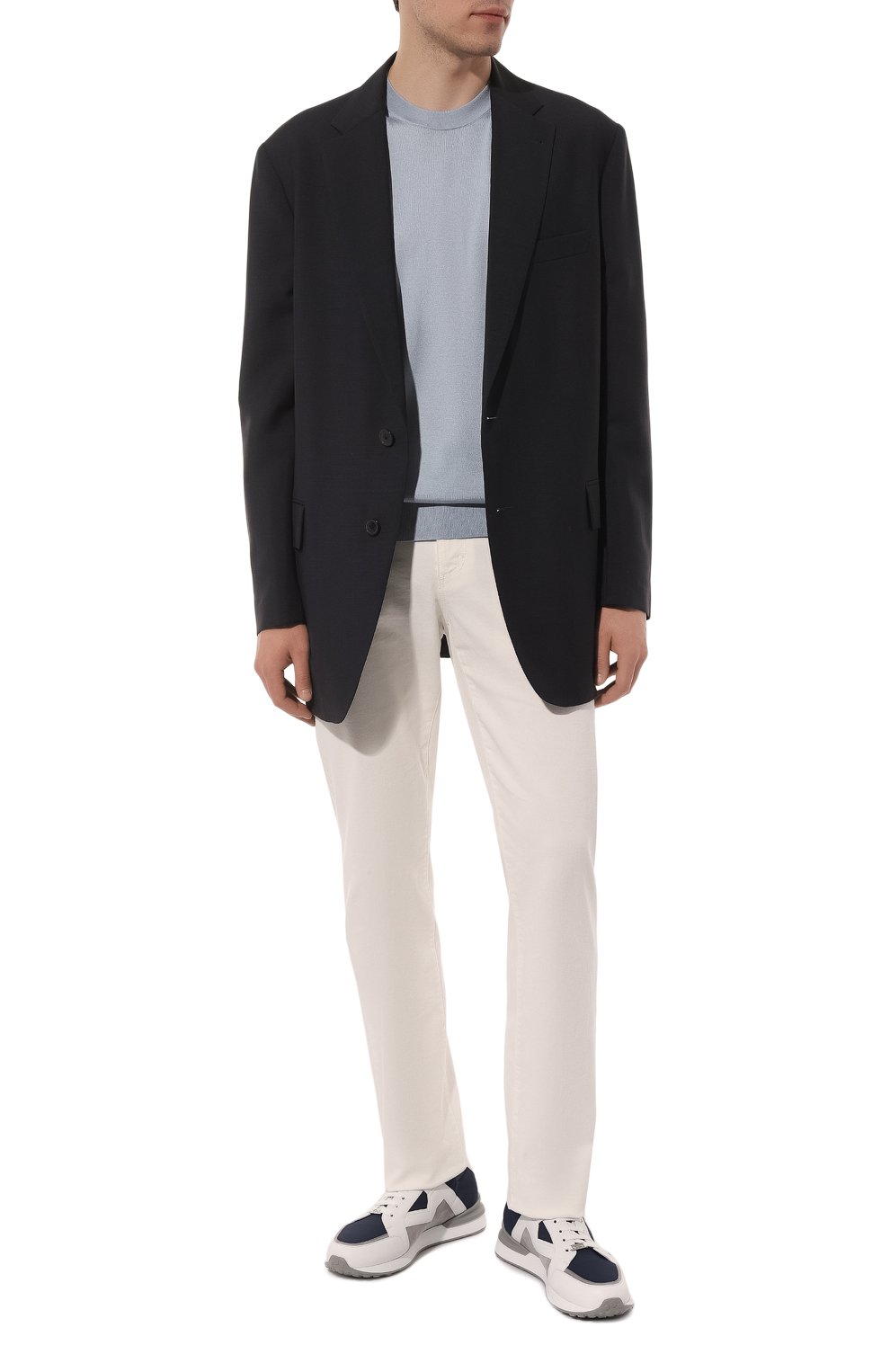 Комбинированные кроссовки ZILLI, арт. MDZ-TT222-DM034/001X, фото 2