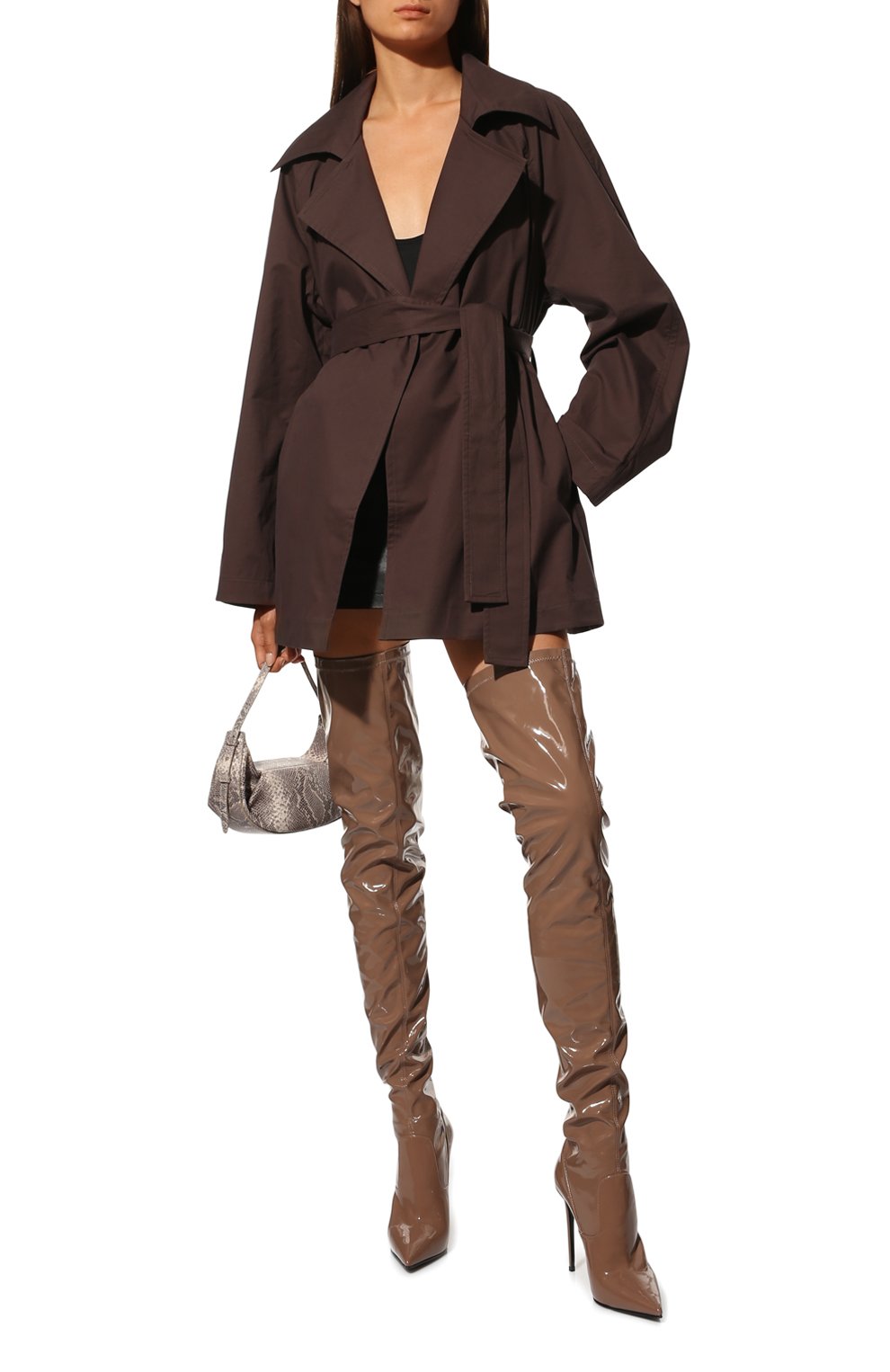 Ботфорты LE SILLA бежевого цвета по цене 87550 руб., арт. 2145R100R1PPP0L, фото 2 Ботфорты LE SILLA, арт. 2145R100R1PPP0L, фото 2