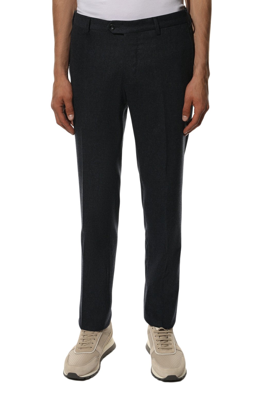 Брюки из  шерсти и кашемира MARCO PESCAROLO, арт. SLIM80/ZIP/4629, фото 3