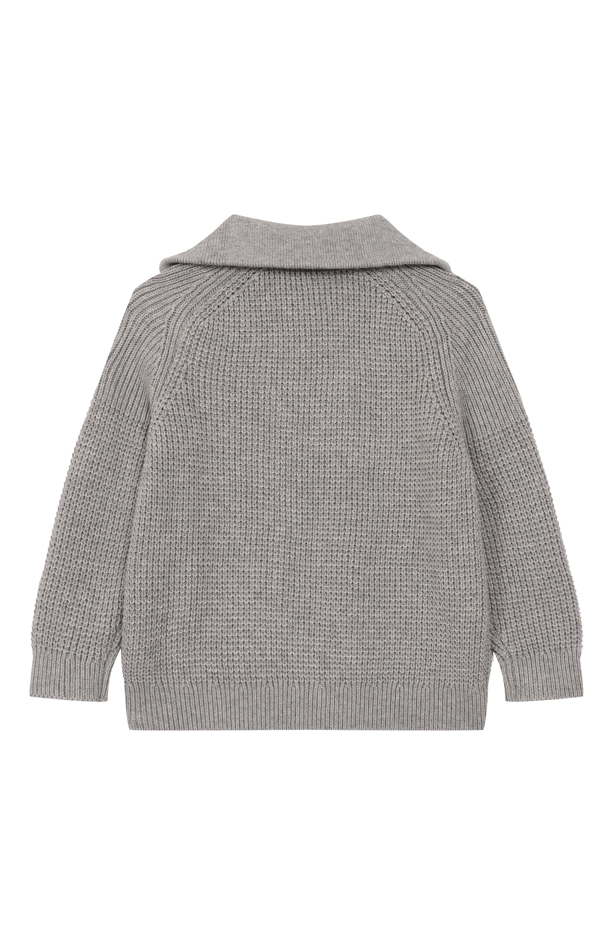 Свитер из хлопка и шерсти EMPORIO ARMANI, арт. EB000650/AF17342, фото 2