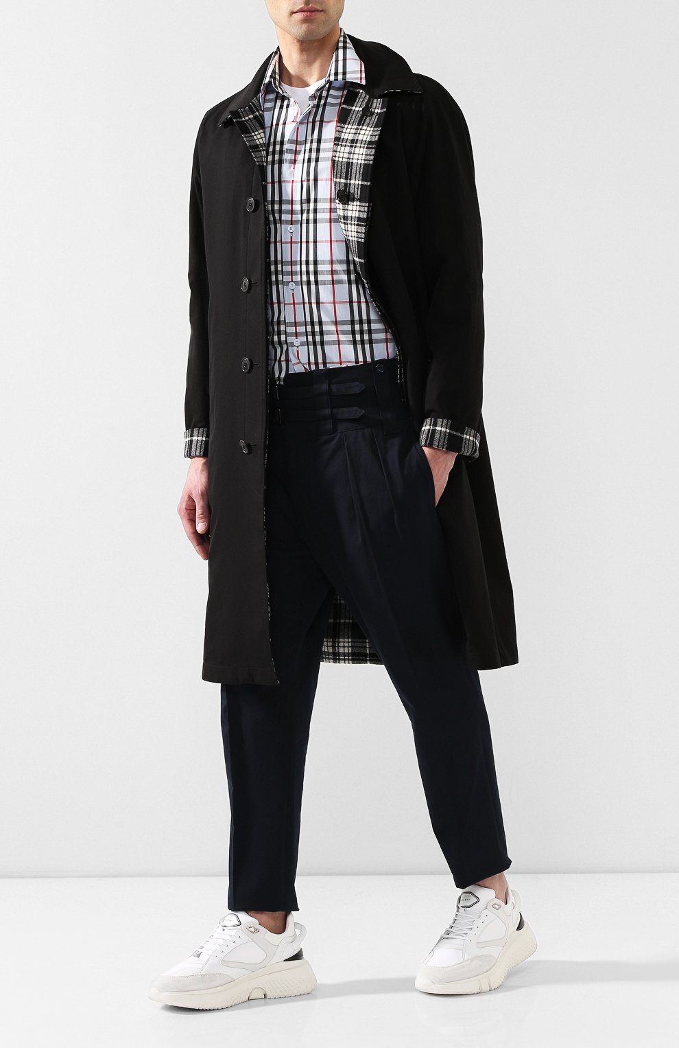 Хлопковая рубашка BURBERRY, арт. 4549275, фото 2