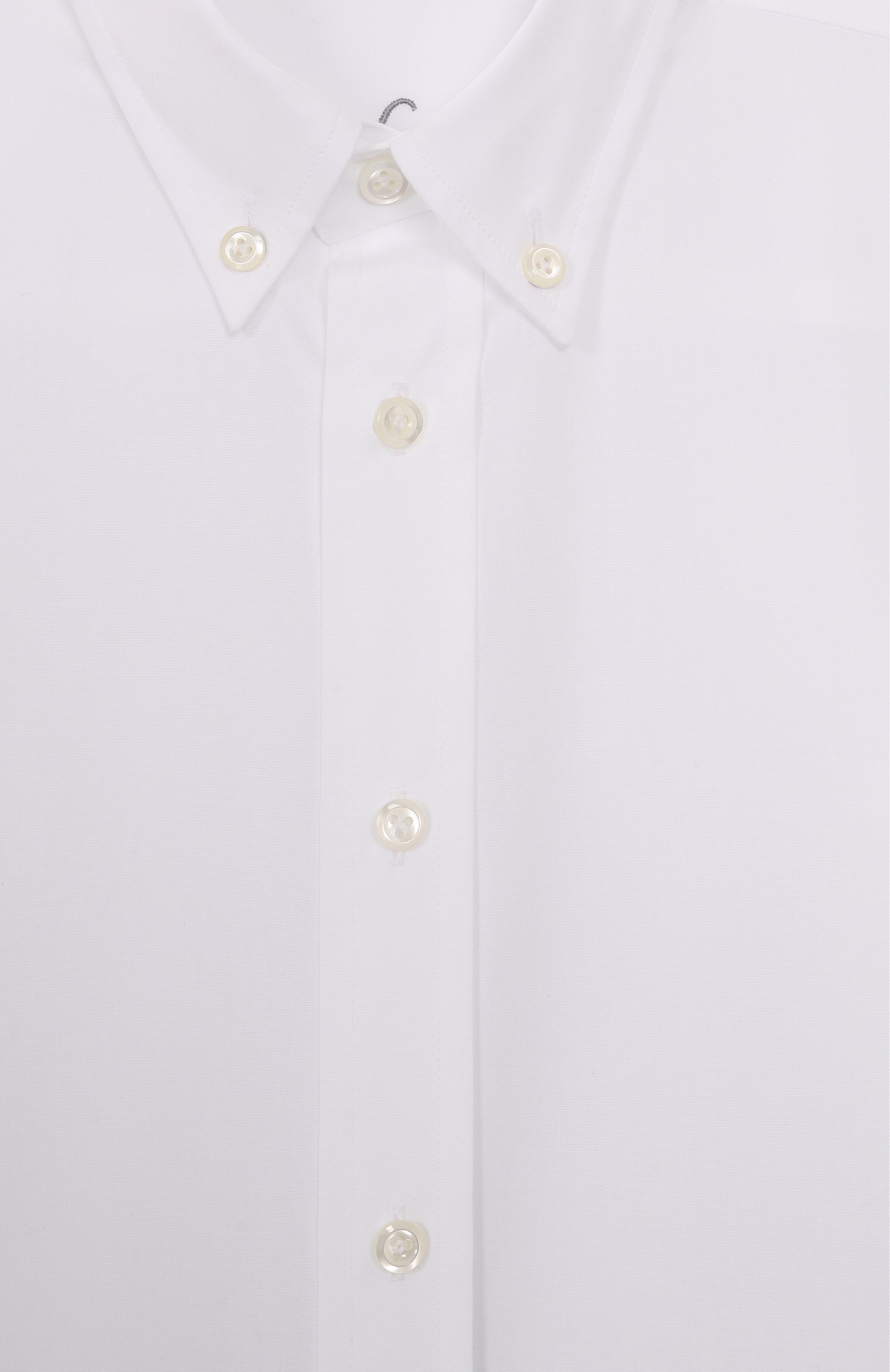 Хлопковая рубашка VAN LAACK белого цвета по цене 12500 руб., арт. VL-T0BY-XX/130648/116-134, фото 3 Хлопковая рубашка VAN LAACK, арт. VL-T0BY-XX/130648/116-134, фото 3