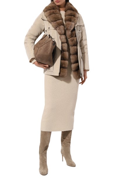 Двусторонняя парка с меховой отделкой YVES SALOMON, арт. 20WYV05371ZIRV_, фото 2