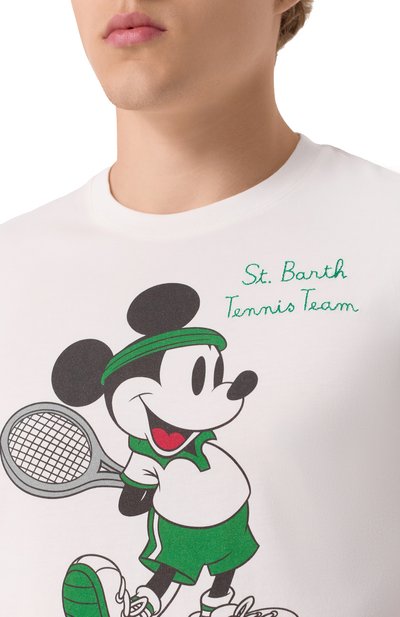 Хлопковая футболка MC2 SAINT BARTH, арт. STBM TSHIRT MAN/05104H, фото 5