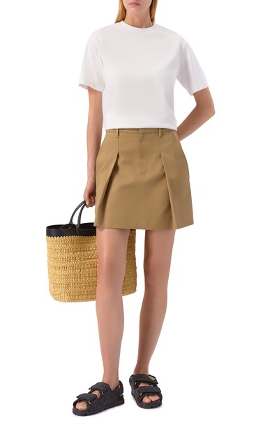 Текстильные сандалии PRADA, арт. 1X440N/2C2T, фото 3