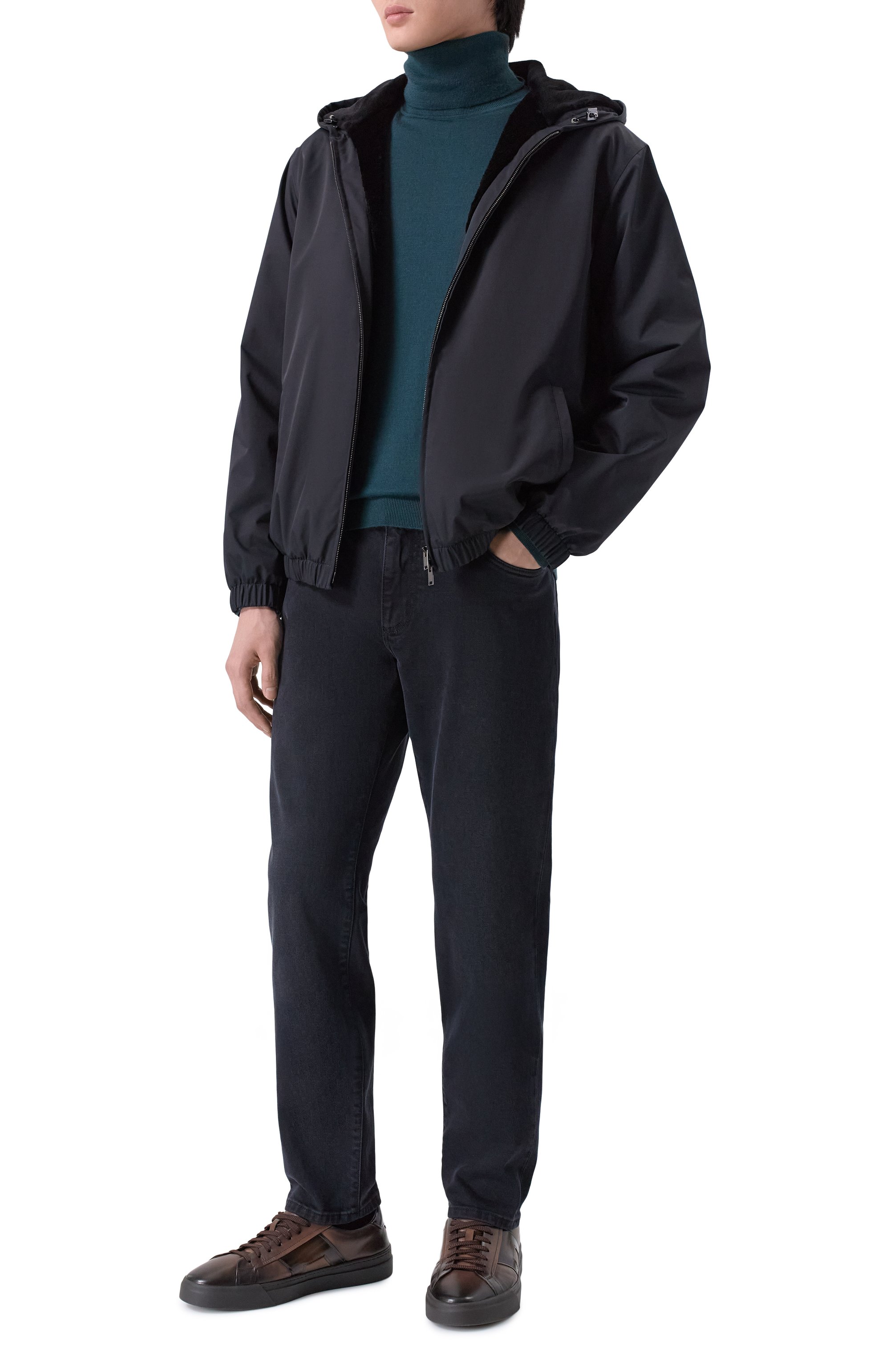 Водолазка из кашемира и шелка MVST темно-зеленого цвета по цене 79150 руб., арт. BM18-302PLG0, фото 2 Водолазка из кашемира и шелка MVST, арт. BM18-302PLG0, фото 2