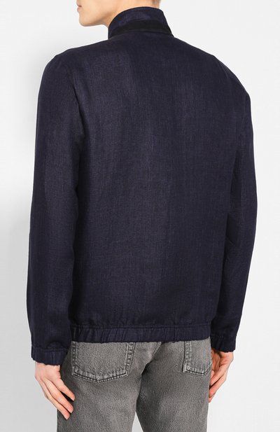 Льняной бомбер LORO PIANA, арт. FAL0044, фото 4