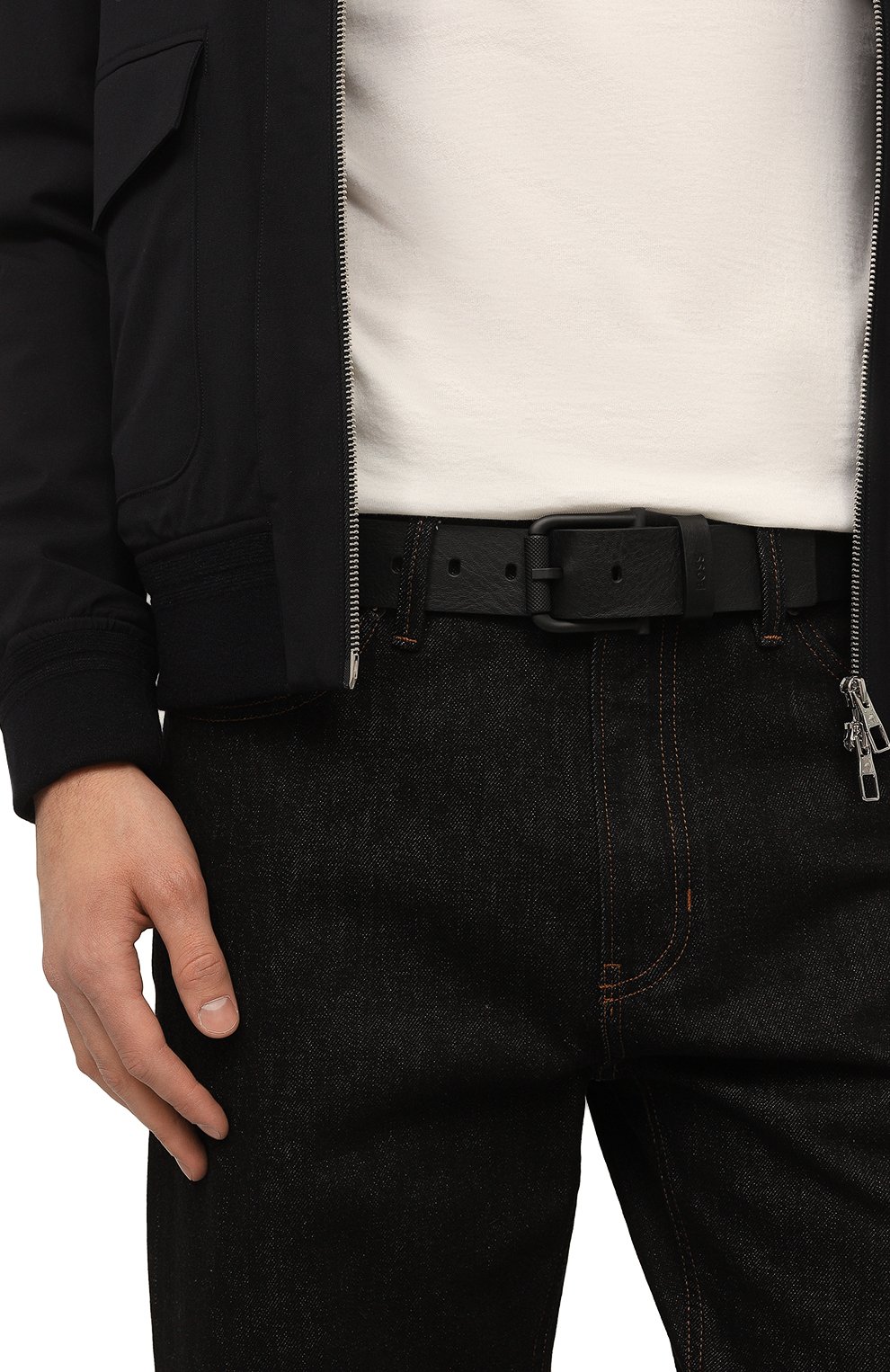 Кожаный ремень BOSS, арт. 50512749, фото 2