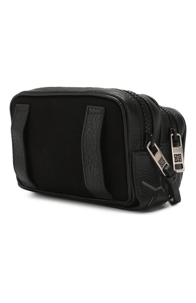Кожаная поясная сумка mc3 GIVENCHY черного цвета по цене 99800 руб., арт. BK502WK0FH, фото 3 Кожаная поясная сумка mc3 GIVENCHY, арт. BK502WK0FH, фото 3