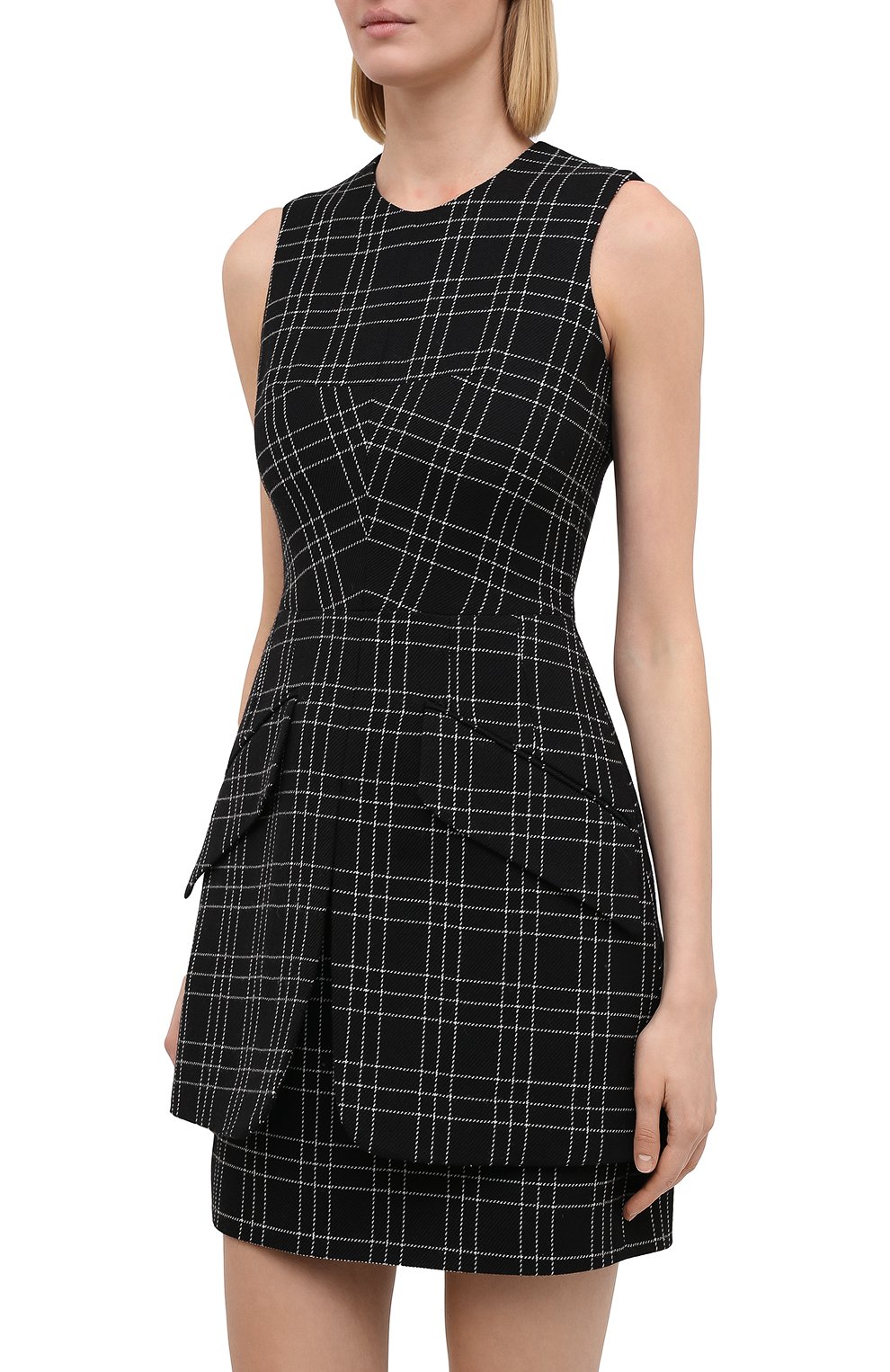 Шерстяное платье ALEXANDER MCQUEEN, арт. 640520/QJAB5, фото 3
