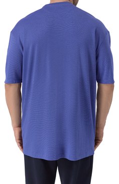 Мужская футболка PAUL&SHARK синего цвета, арт. 25411026/5XL | Фото 4 (Рукава: Короткие; Материал внешний: Хлопок; Длина (для топов): Удлиненные; Принт: Без принта; Мужское Кросс-КТ: Футболка-одежда; Стили: Кэжуэл; Big sizes: Big Sizes; Автоматизация ТО: Проставлено; Автоматизация состава: Проставлено)
