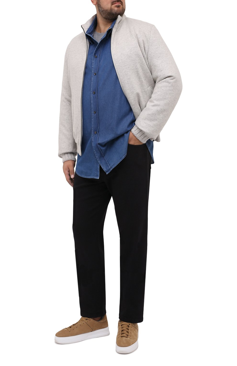 Кашемировый бомбер KITON, арт. UW0805MV03T62/60-68, фото 2