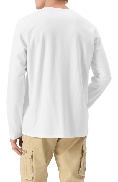 Хлопковый лонгслив ATTACHMENT, арт. AJ42-054, фото 4