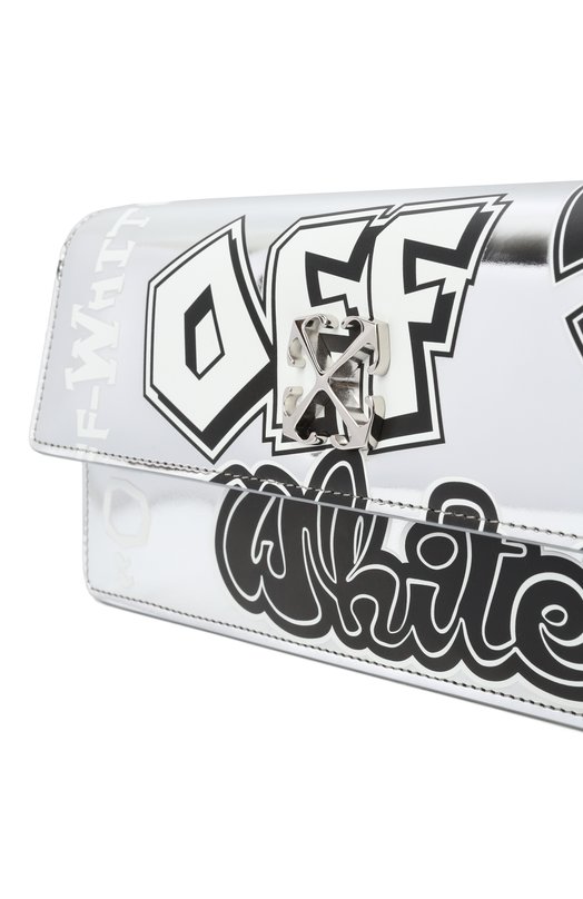 Сумка Jitney 1.0 Off-White 0WNN172S25FAB0027210 Серебряный  0WNN172S25FAB0027210 Фото 3