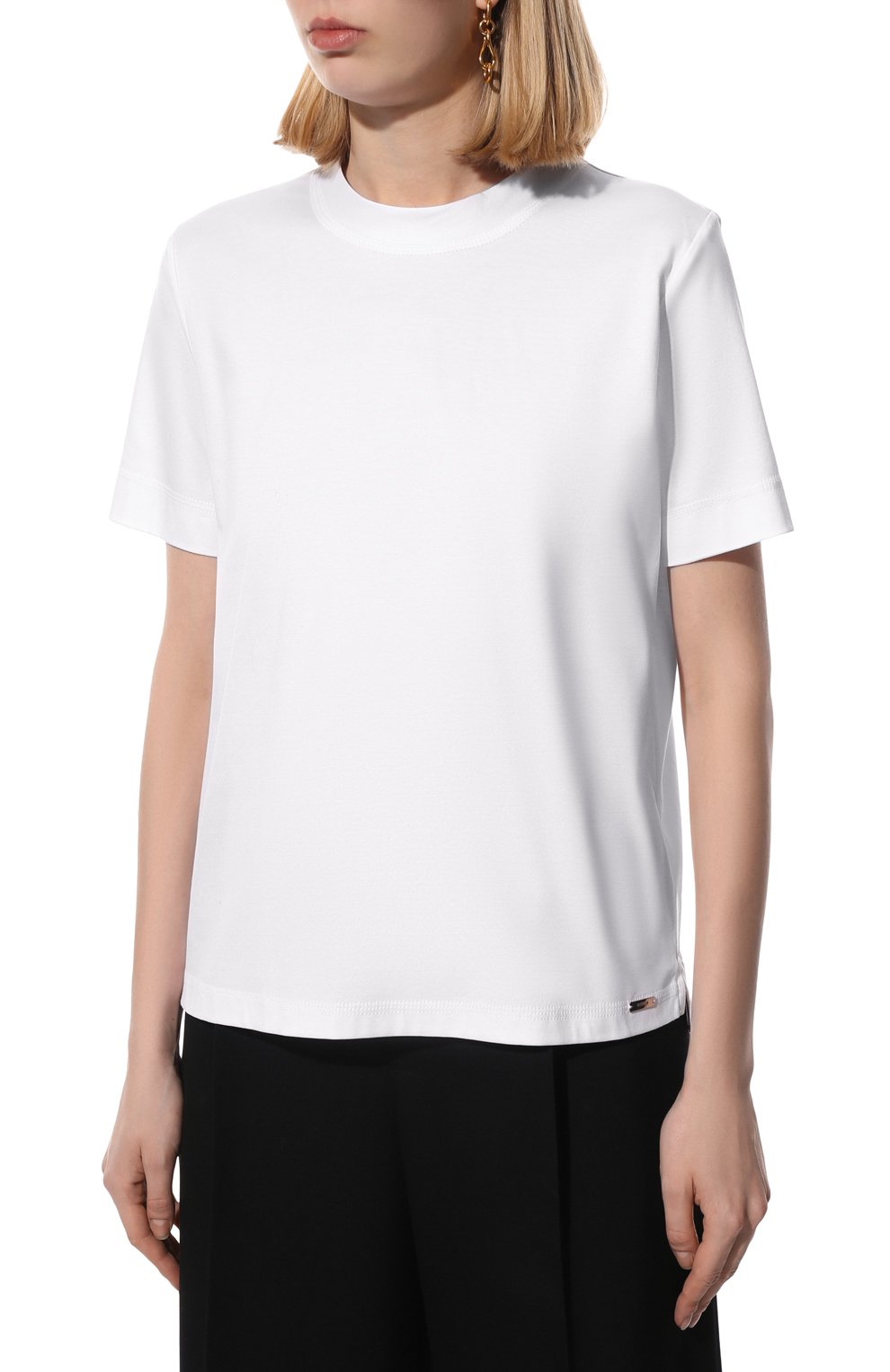 Хлопковая футболка KITON, арт. D53450H08051, фото 3