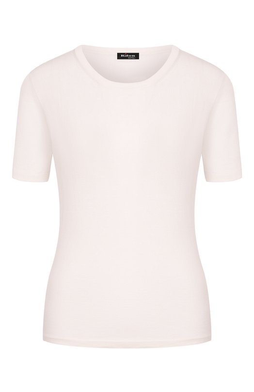 Пуловер из кашемира и шелка Kiton D57705 Белый D57705