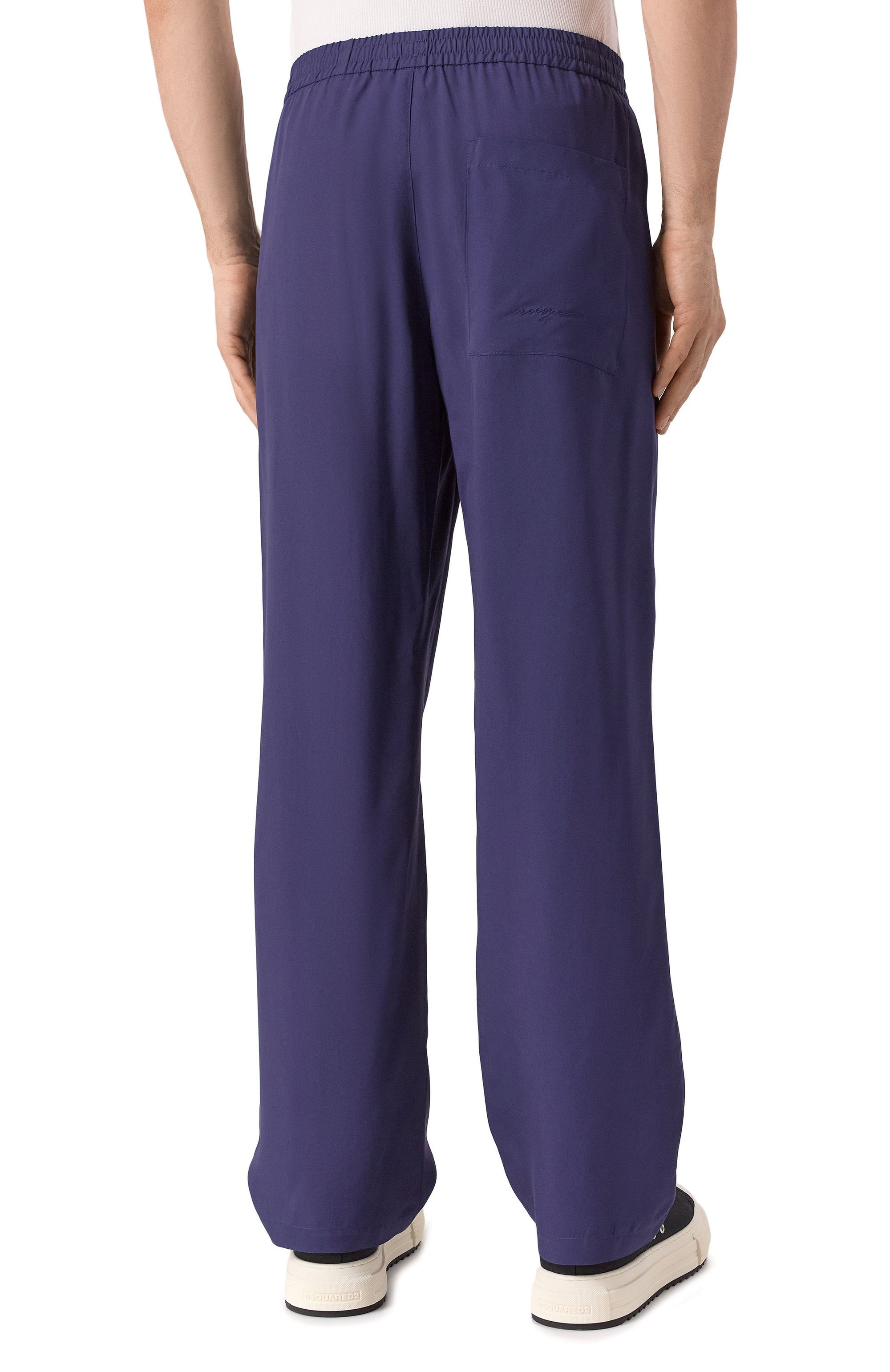 Брюки из вискозы MSGM, арт. 3840MP16X/257007, фото 4