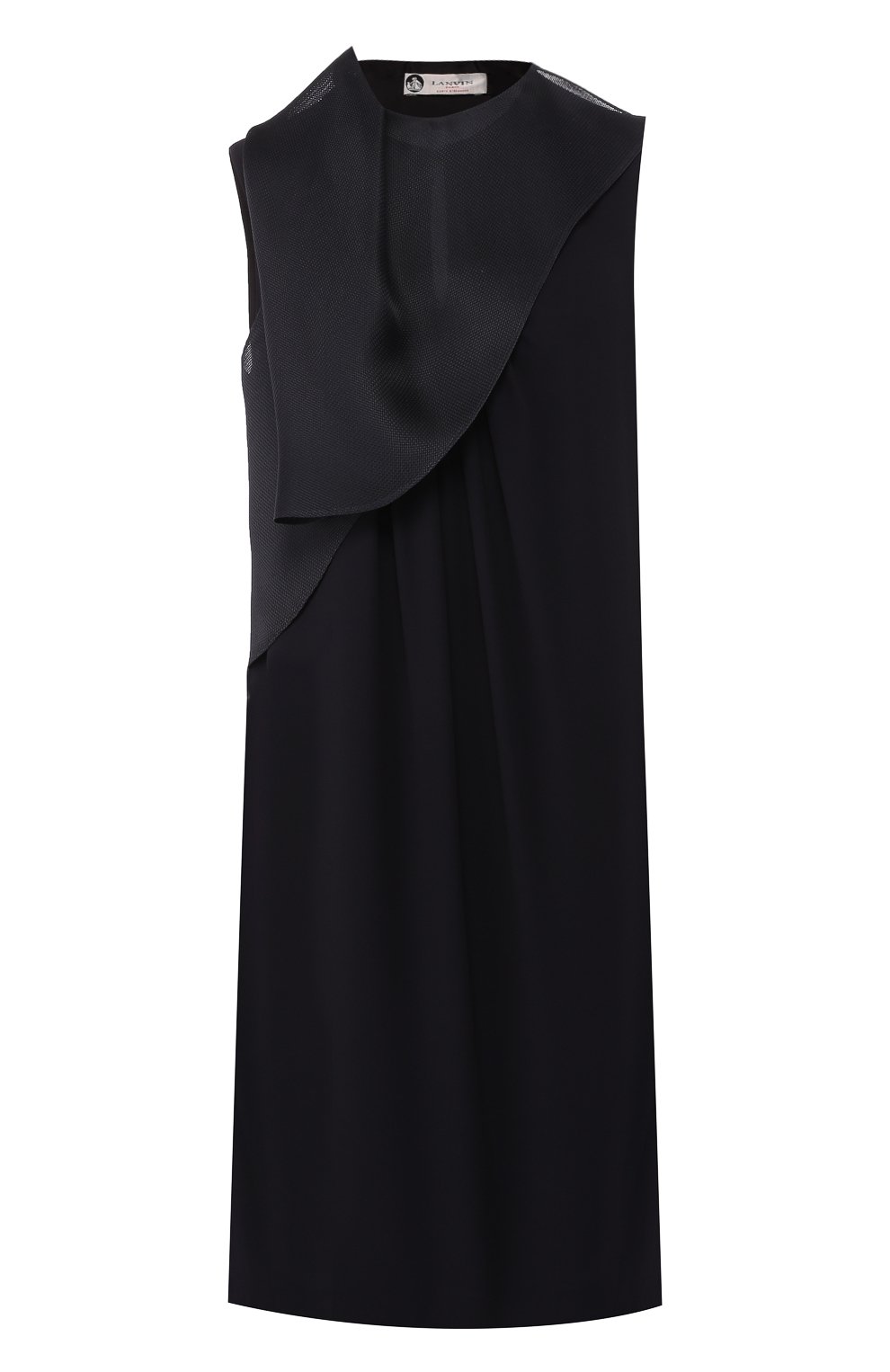 Платье LANVIN темно-синего цвета по цене 147000 руб., арт. RW-DR255T-4085-P19, фото 1 Платье LANVIN, арт. RW-DR255T-4085-P19, фото 1